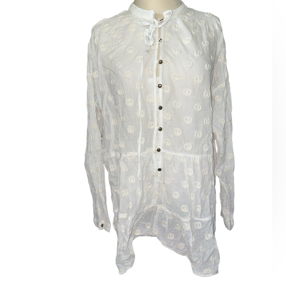 JADED GYPSY Button-Up Tunic